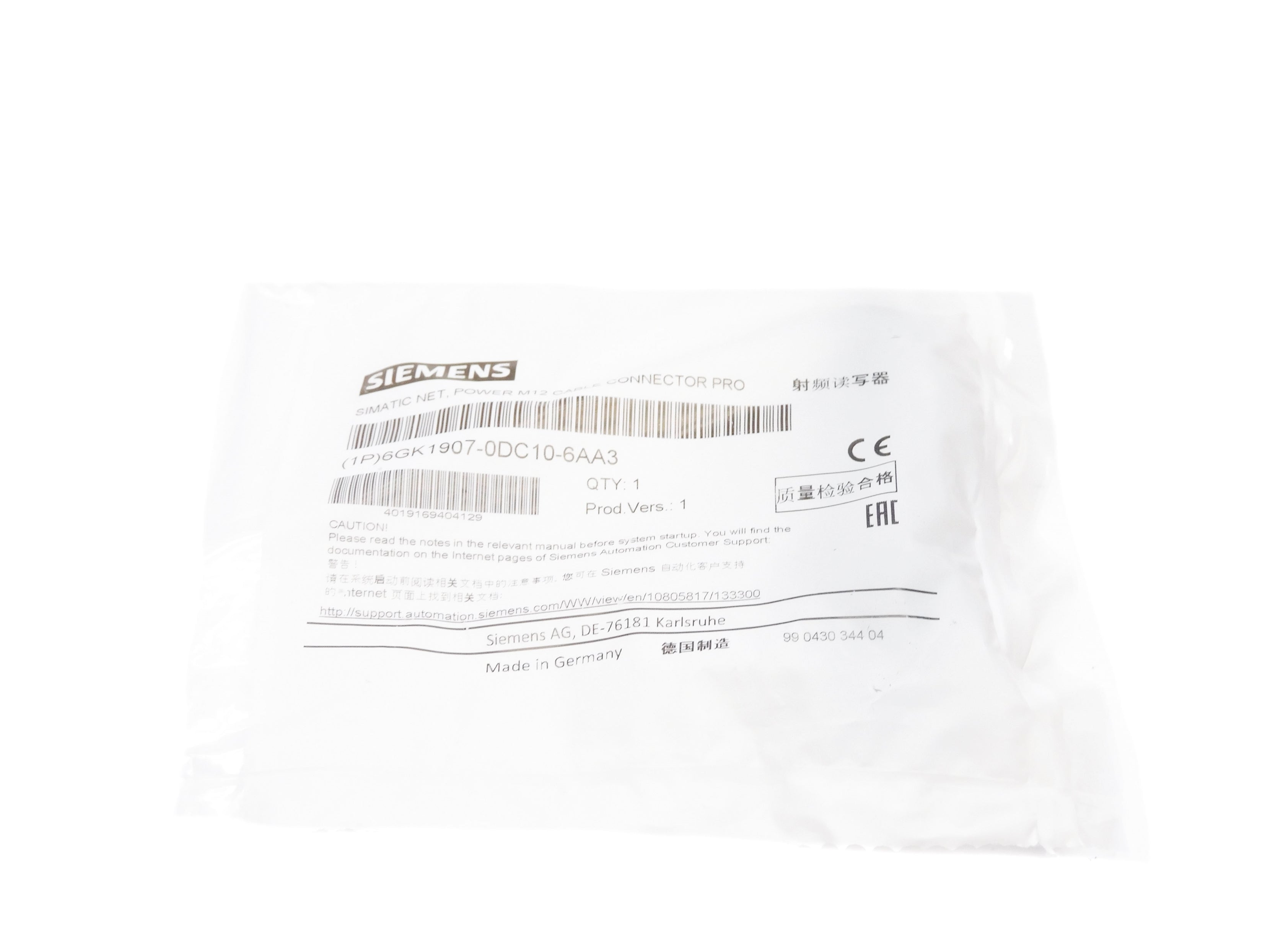 SIEMENS 6GK1907-0DC10-6AA3 NSMP