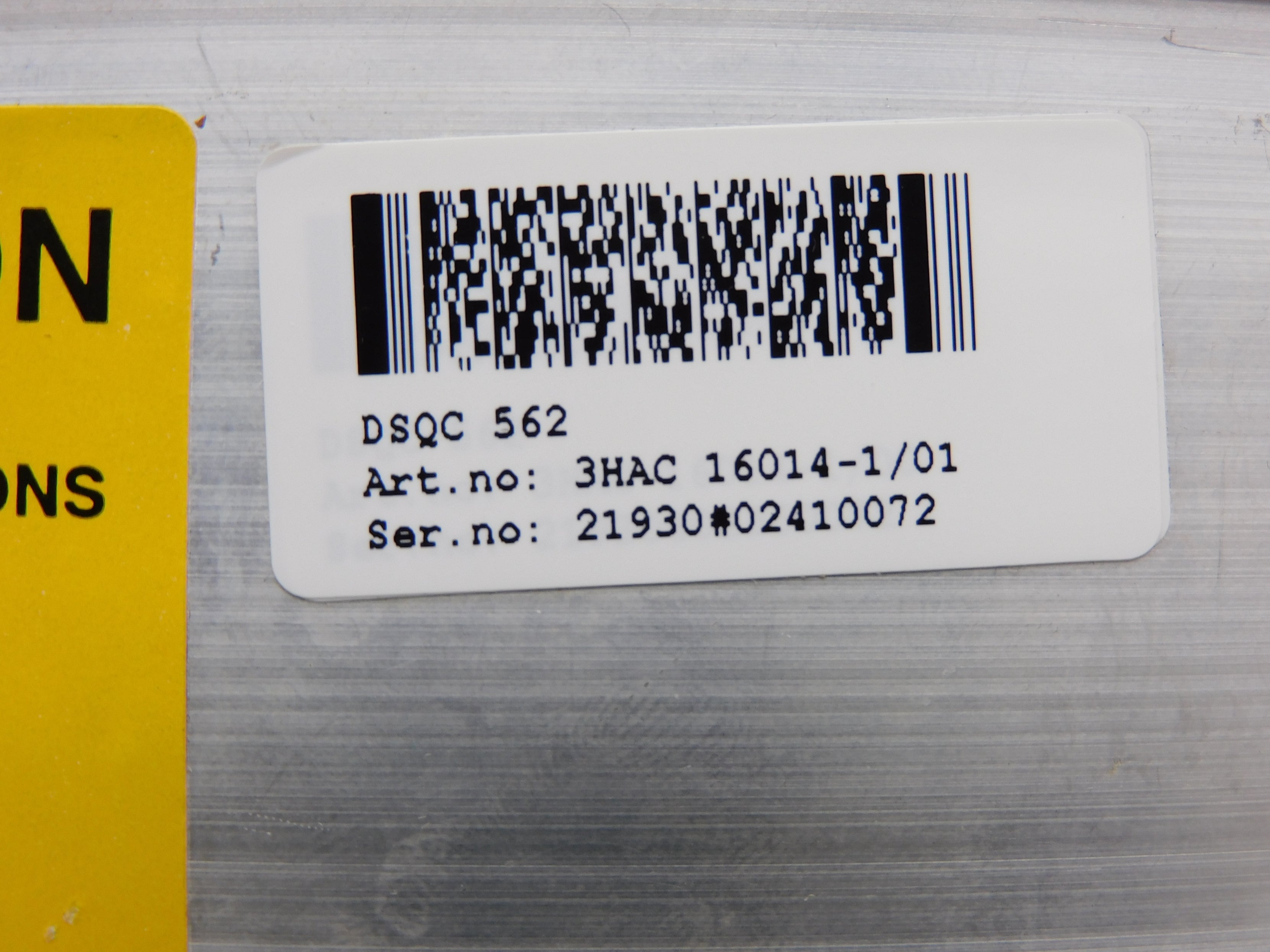 ABB 3HAC16014-1/01 DSQC562 UNMP