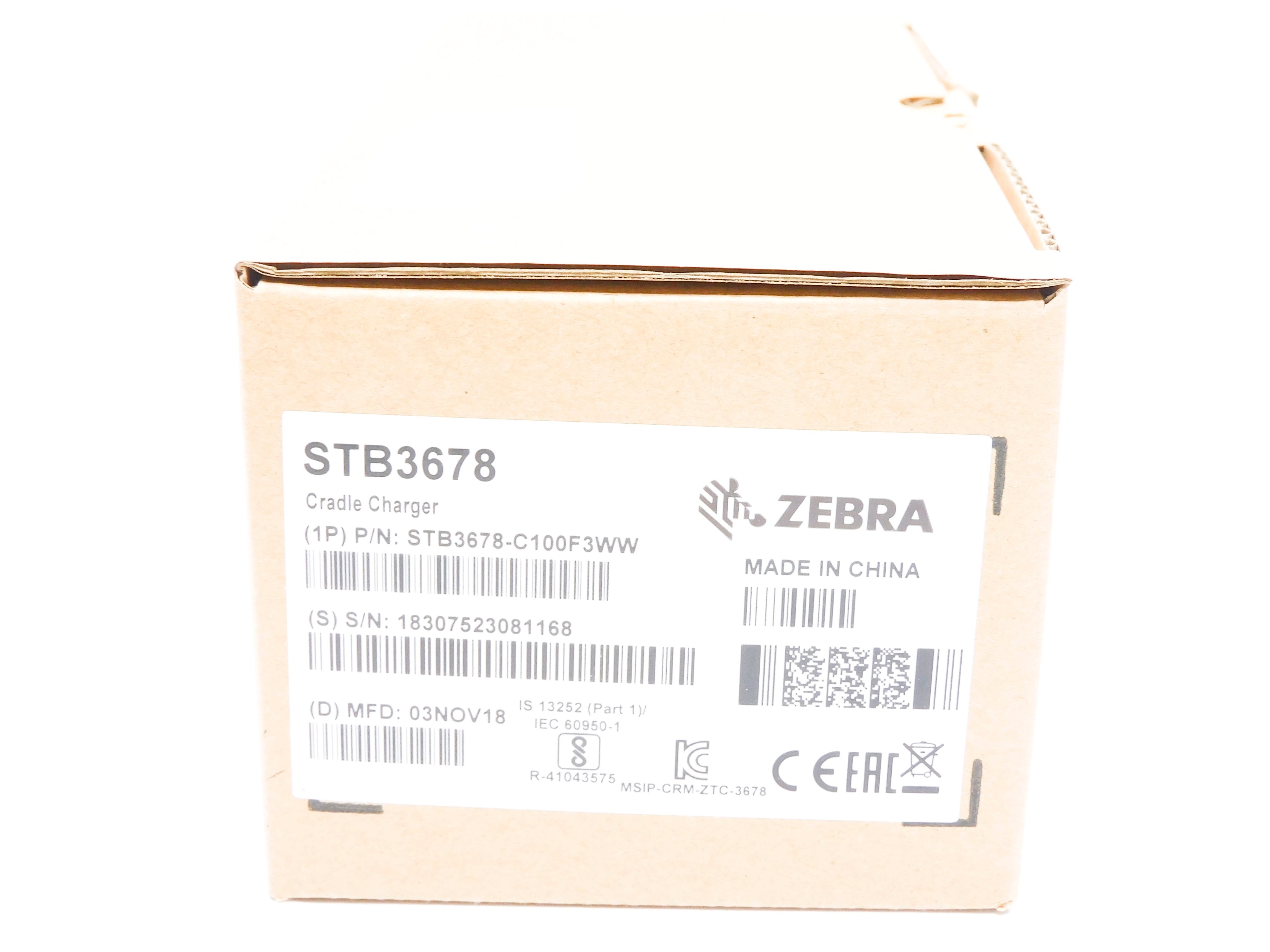 ZEBRA STB3678-C100F3WW 5/12V 1/1-2A NSMP
