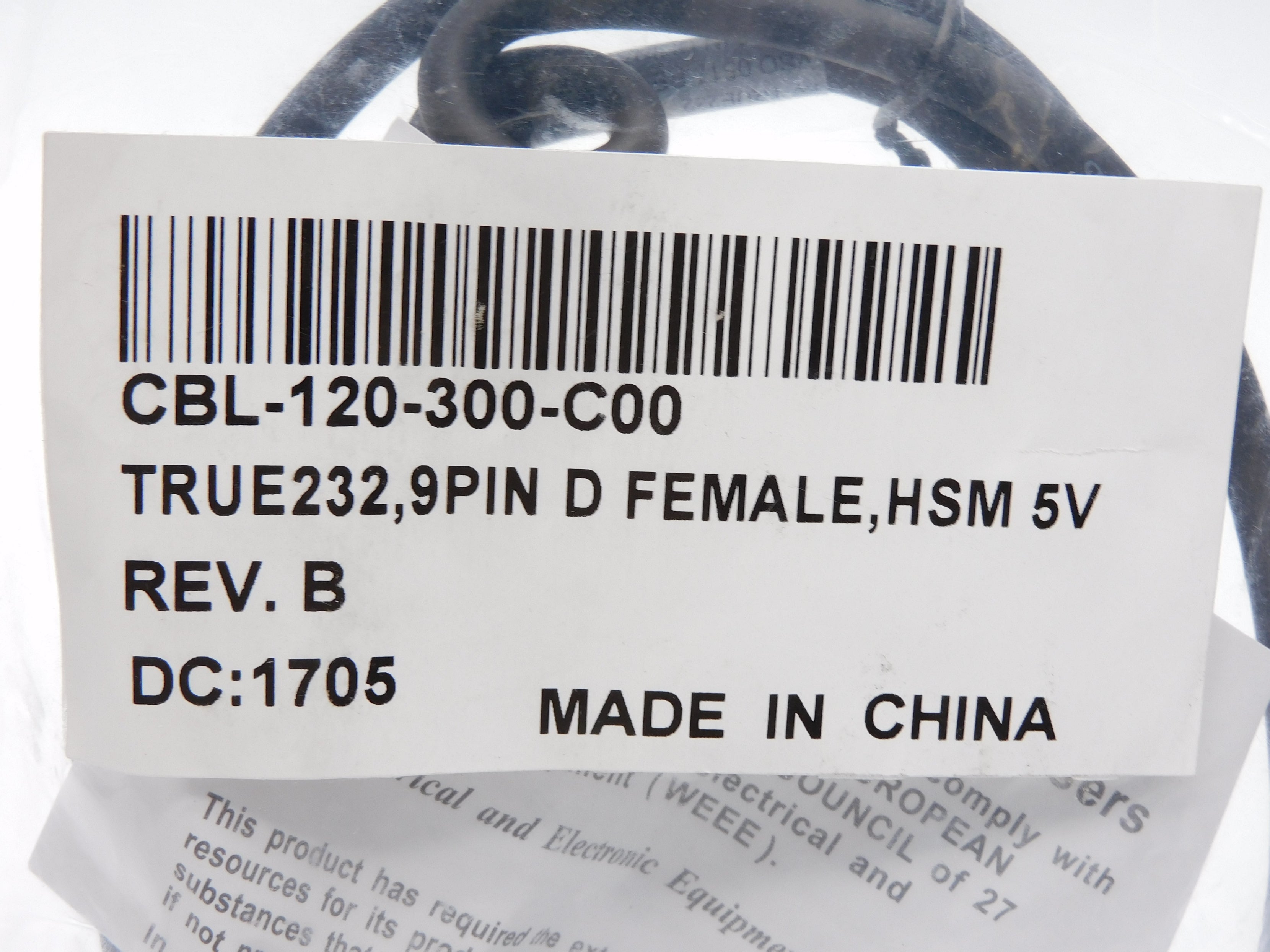 HONEYWELL CBL-120-300-C00 NSMP