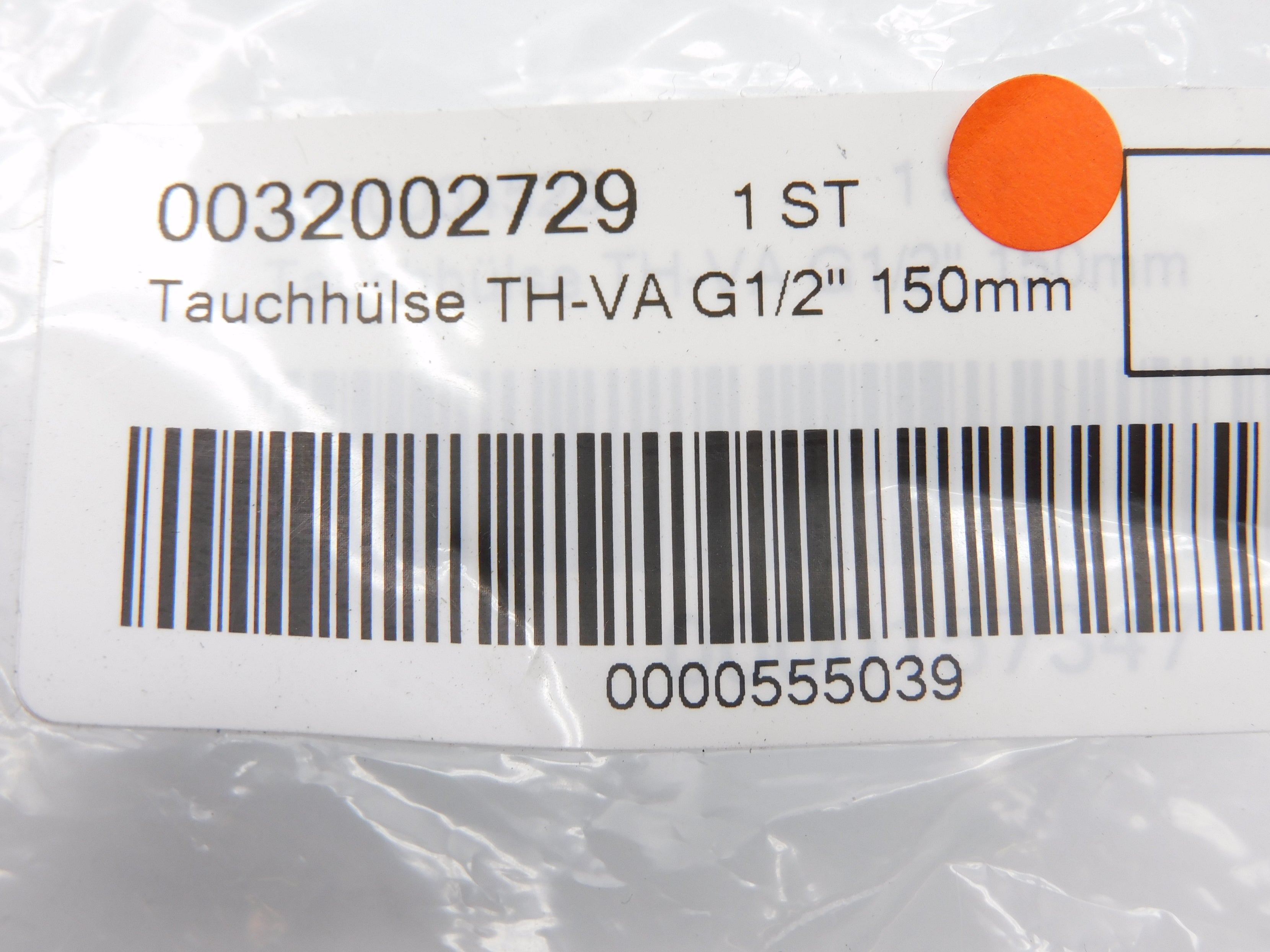 SPARE PART TH-VA-G-1/2" (150mm) (AS PICTURED) NSNP