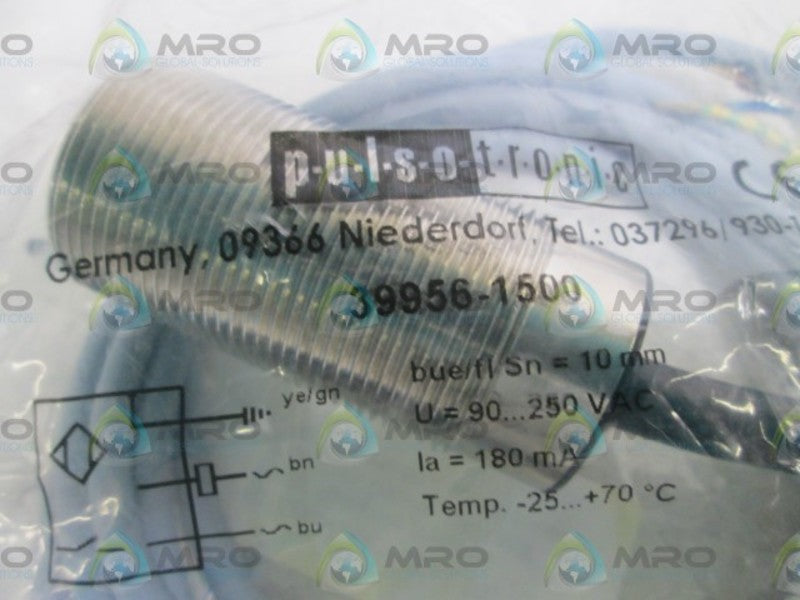 PULSOTRONIC PROXIMITY SENSOR 3 9956-1500 NSMP