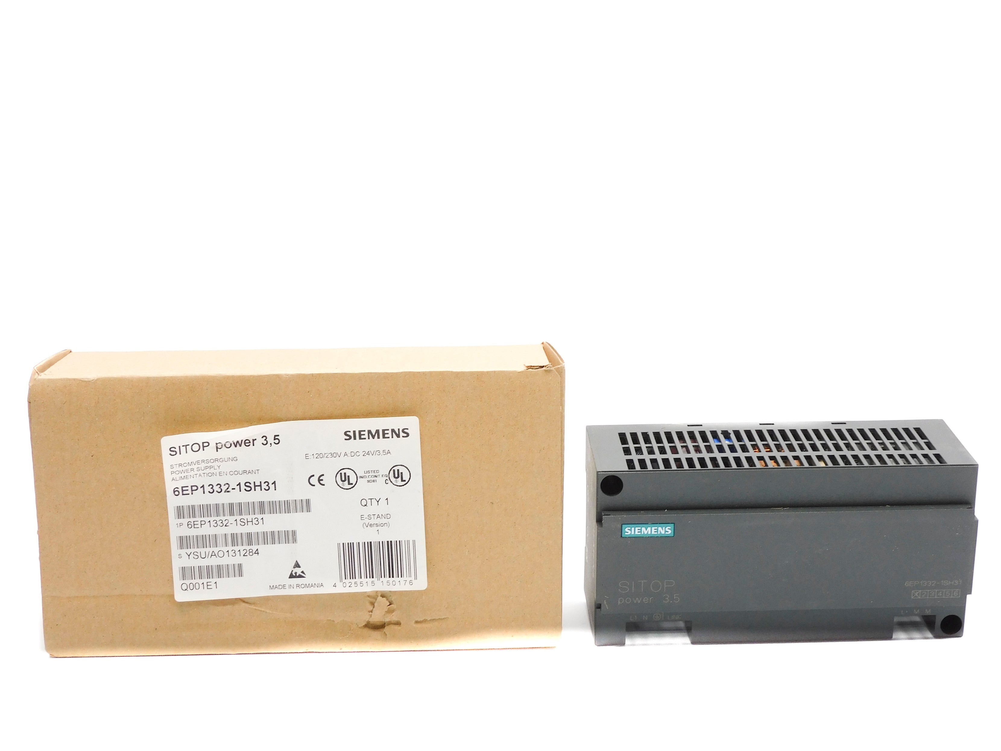 SIEMENS 6EP1332-1SH31 120/230VAC 1.65/0.95A NSMP