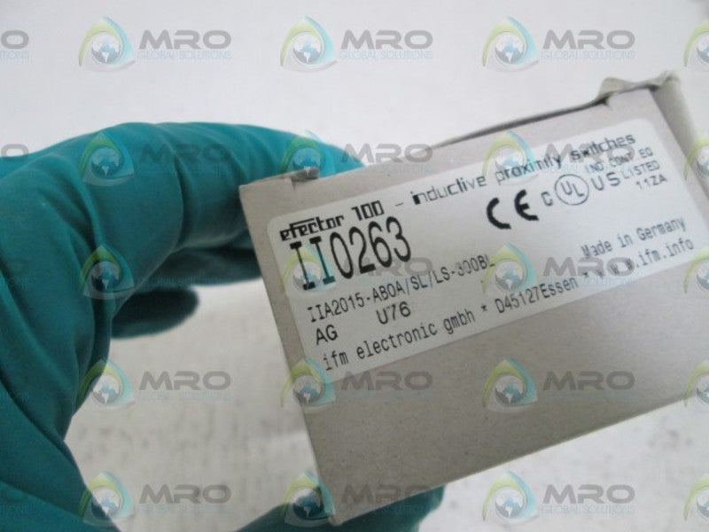 IFM EFECTOR II0263 INDUCTIVE PROXIMITY SENSOR NSMP