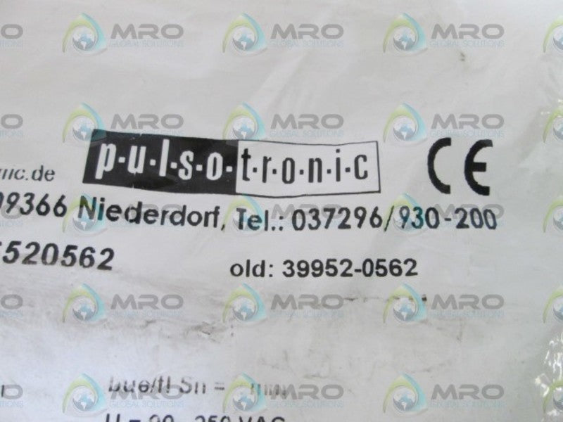 LOT OF 2 PULSOTRONIC SWITCH 3 9952-0562 NSMP