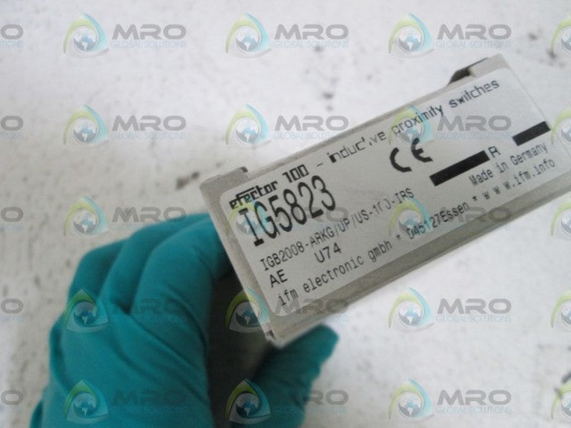 IFM EFECTOR IG5823 INDUCTIVE PROXIMITY SENSOR  NSMP