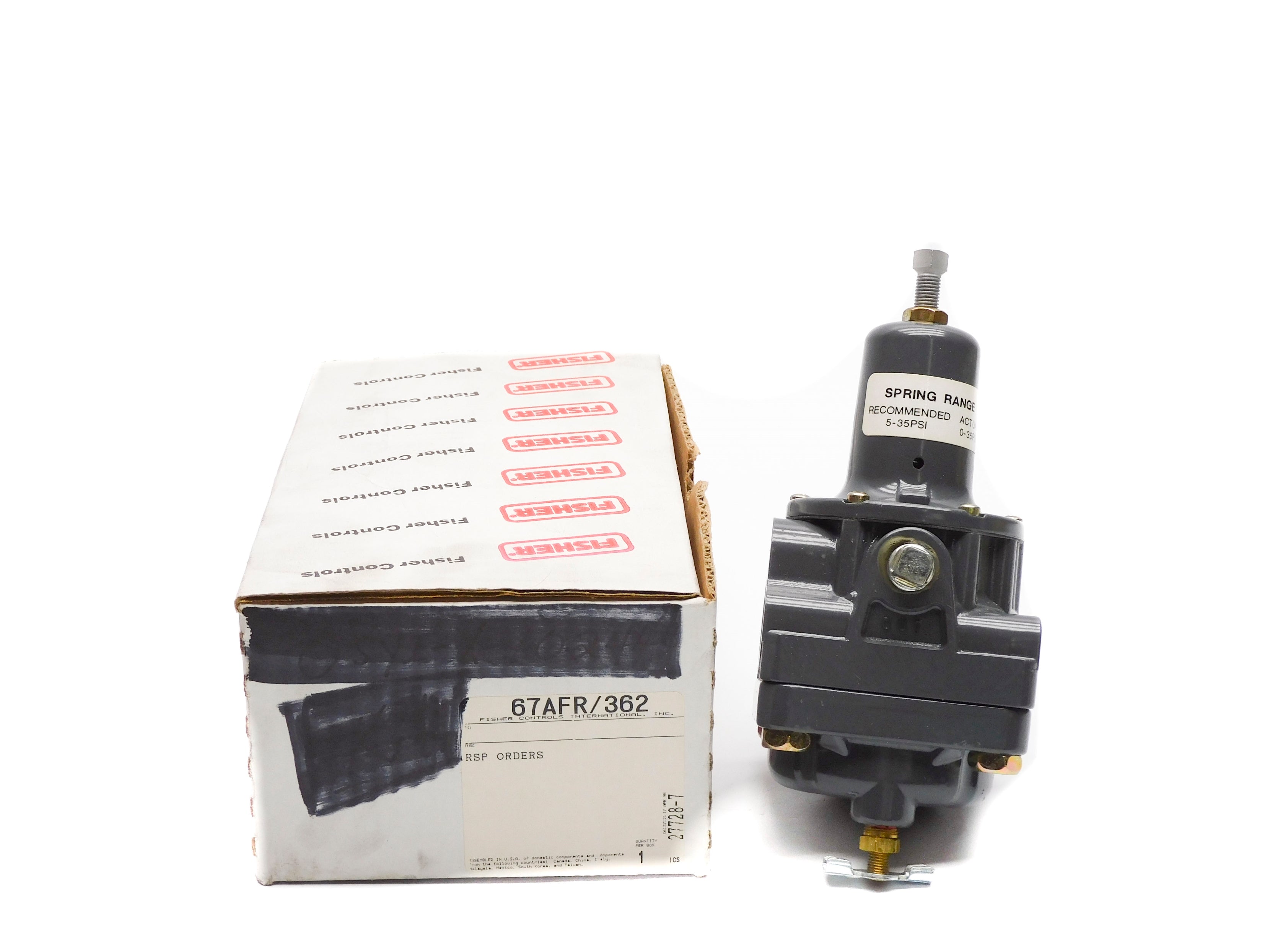 FISHER 67AFR/362 250PSI NSMP