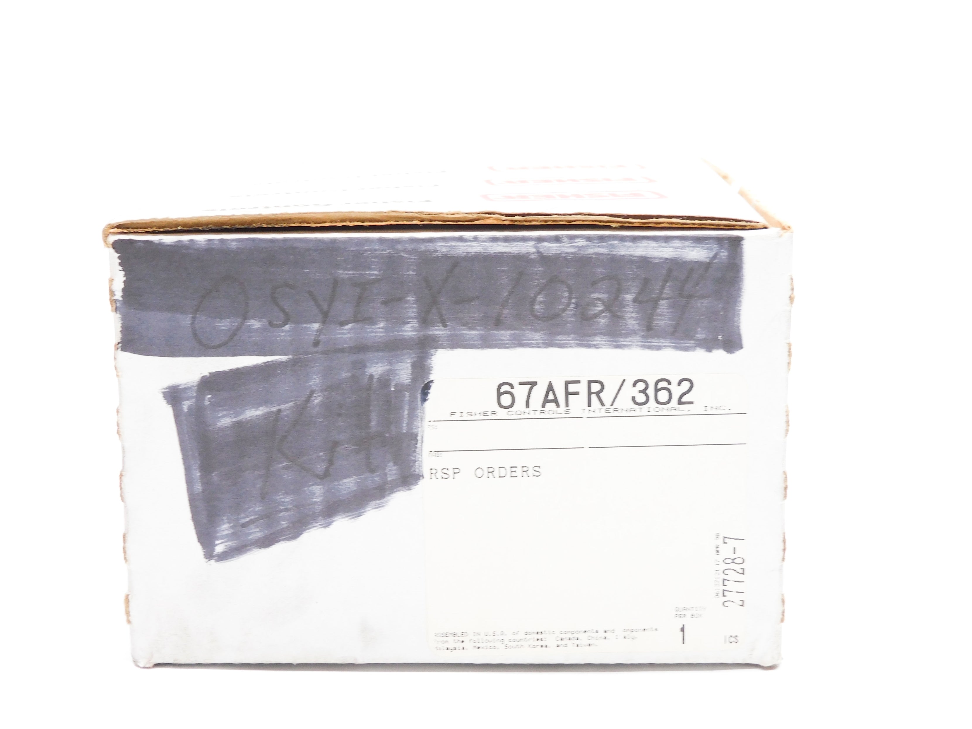FISHER 67AFR/362 250PSI NSMP