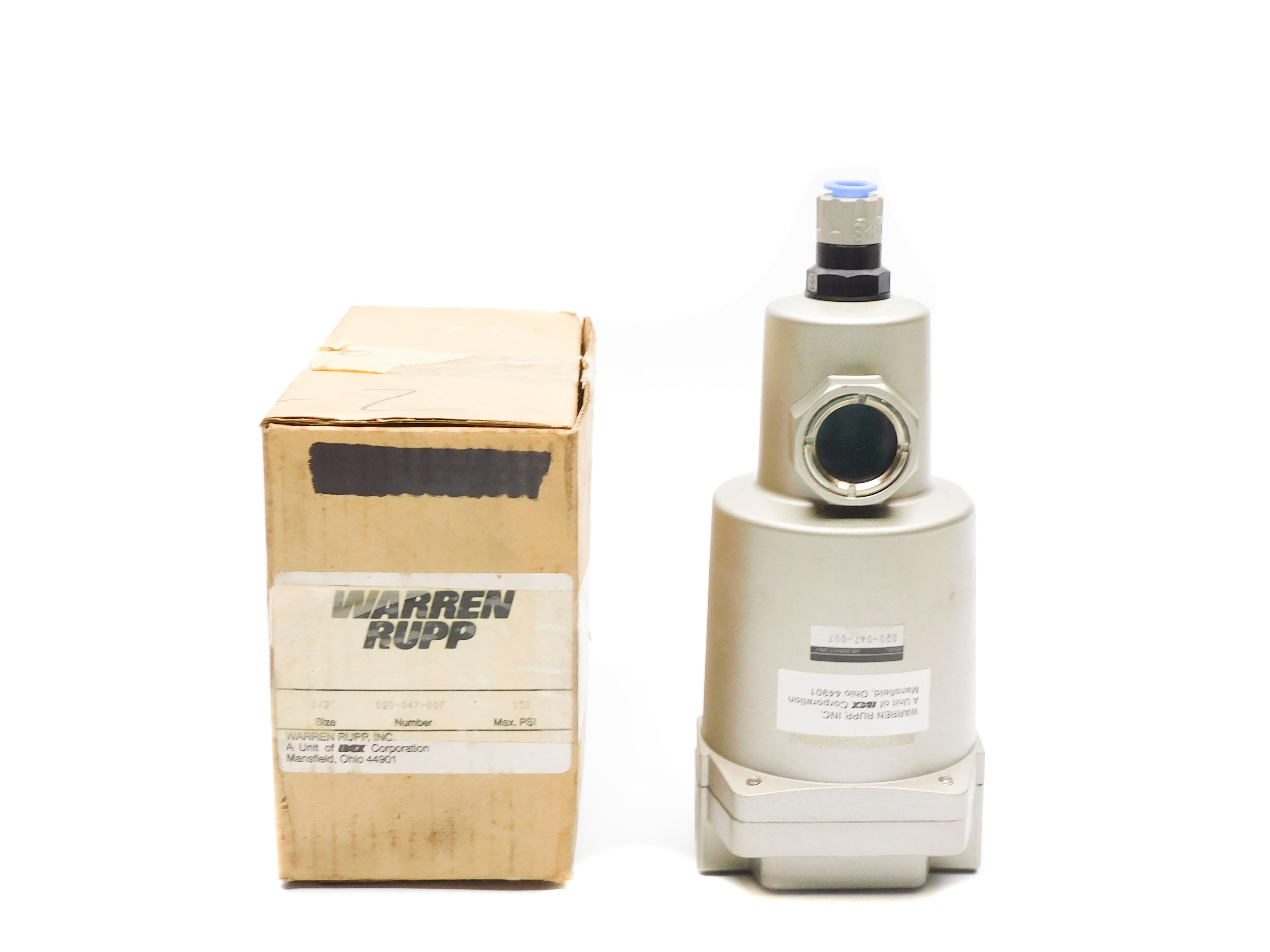 WARREN RUPP 020-047-007 150PSI 1/2" NSMP