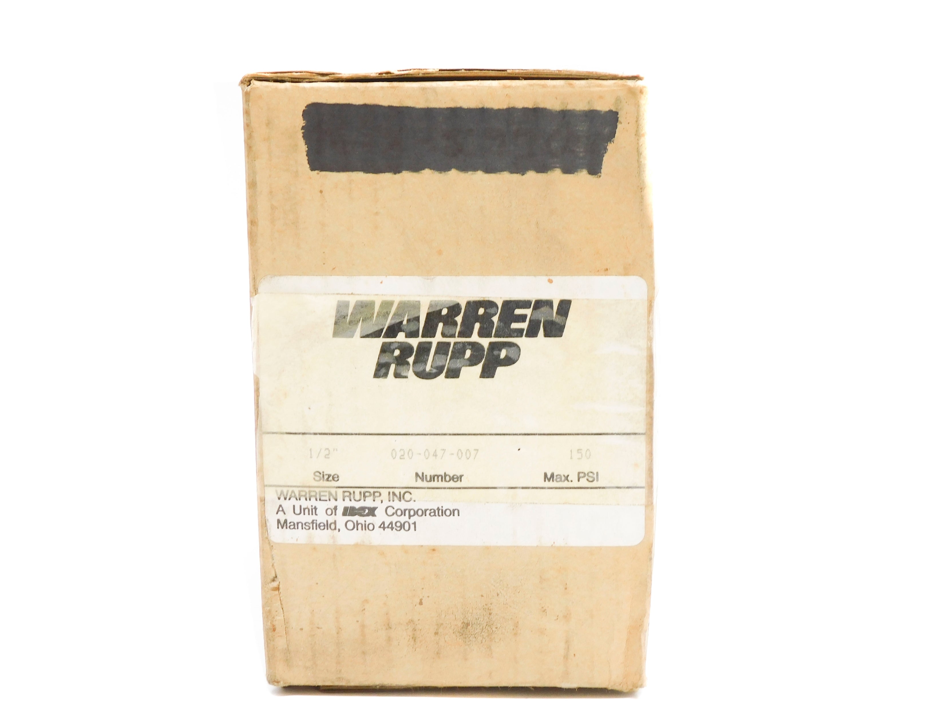 WARREN RUPP 020-047-007 150PSI 1/2" NSMP