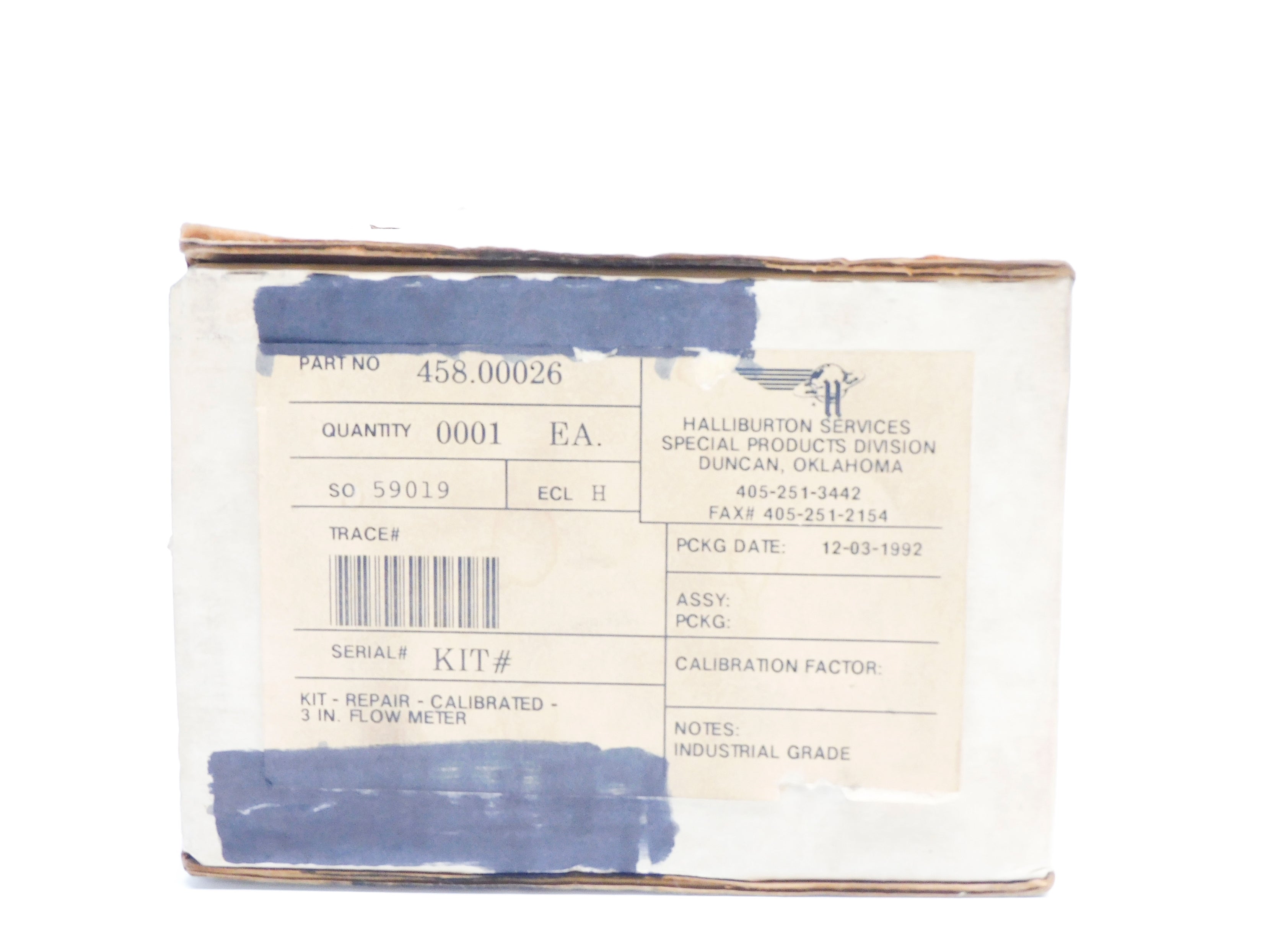 HALLIBURTON 458.00026 NSMP