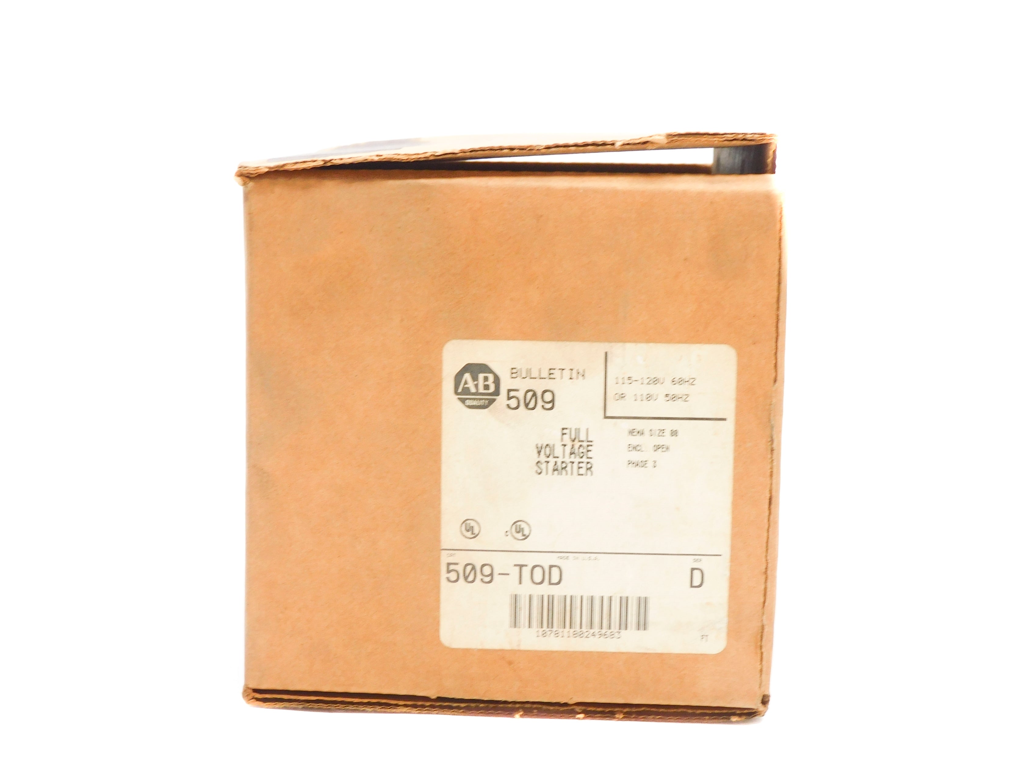 ALLEN BRADLEY 509-TOD SER. D 110/115-120V 32A (BR/WH) NSMP