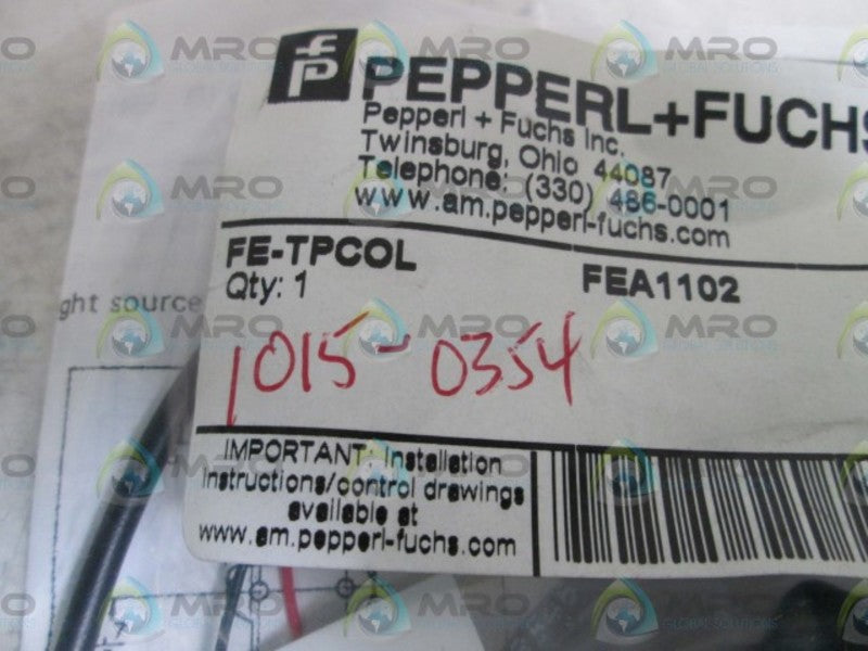 PEPPERL+FUCHS FE-TPCOL PHOTOELECTRIC SENSOR NSMP