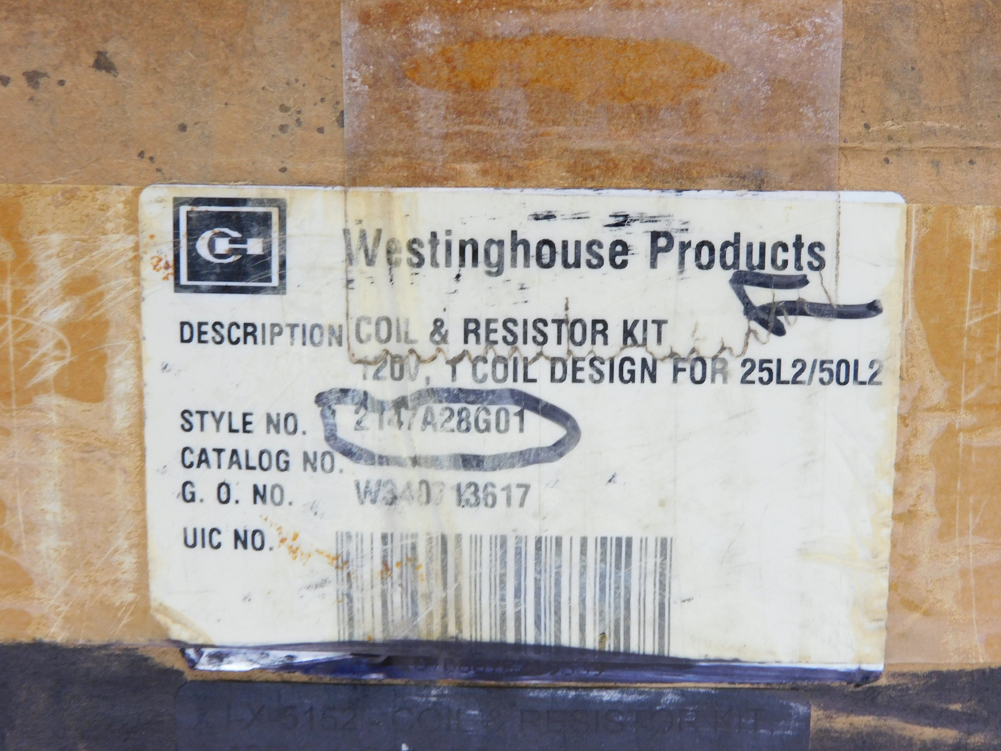 CUTLER HAMMER 2147A28G01 NSMP