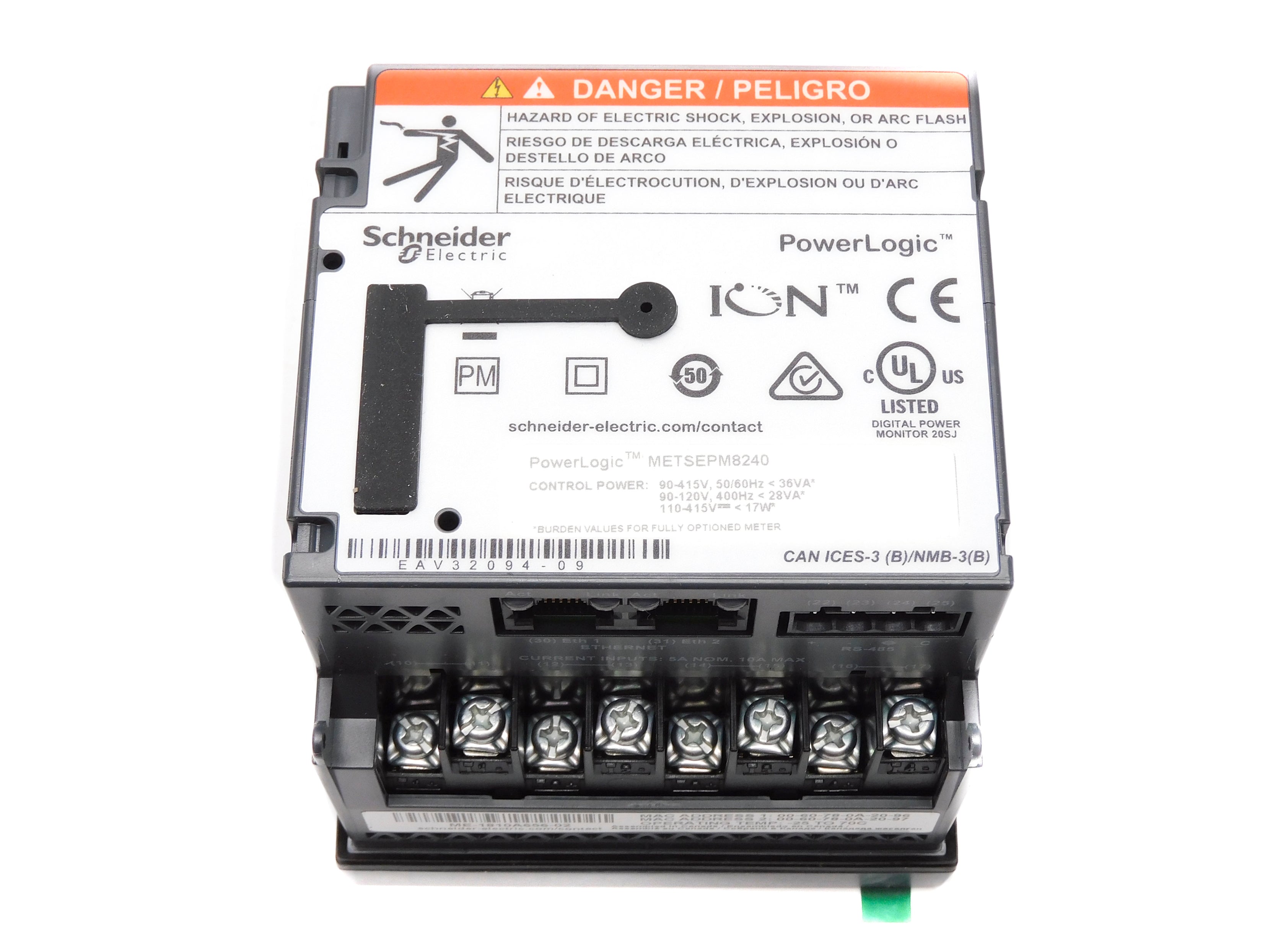 SCHNEIDER ELECTRIC METSEPM8240 90-415V 10A NSMP