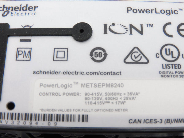 SCHNEIDER ELECTRIC METSEPM8240 90-415V 10A NSMP
