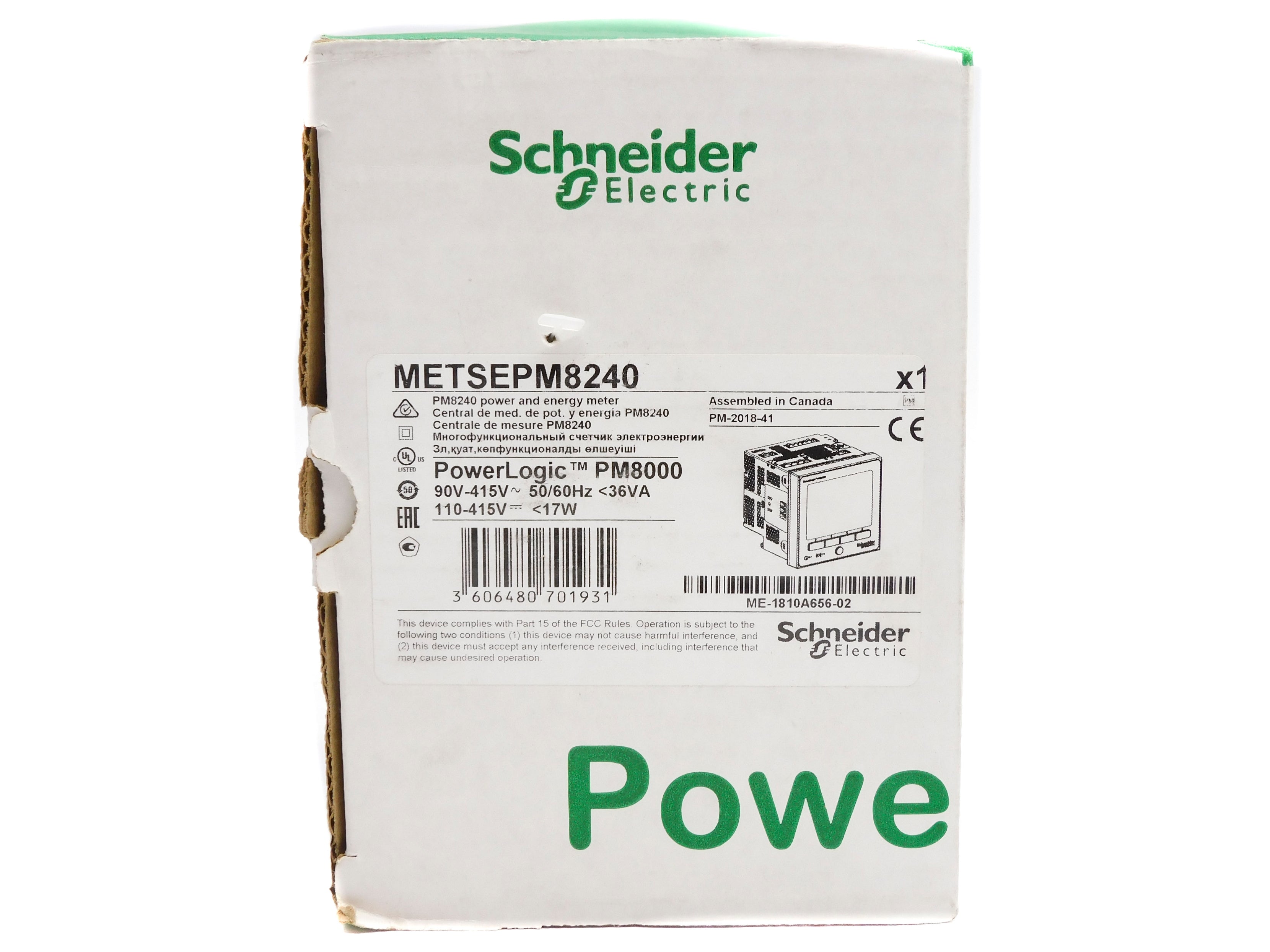SCHNEIDER ELECTRIC METSEPM8240 90-415V 10A NSMP
