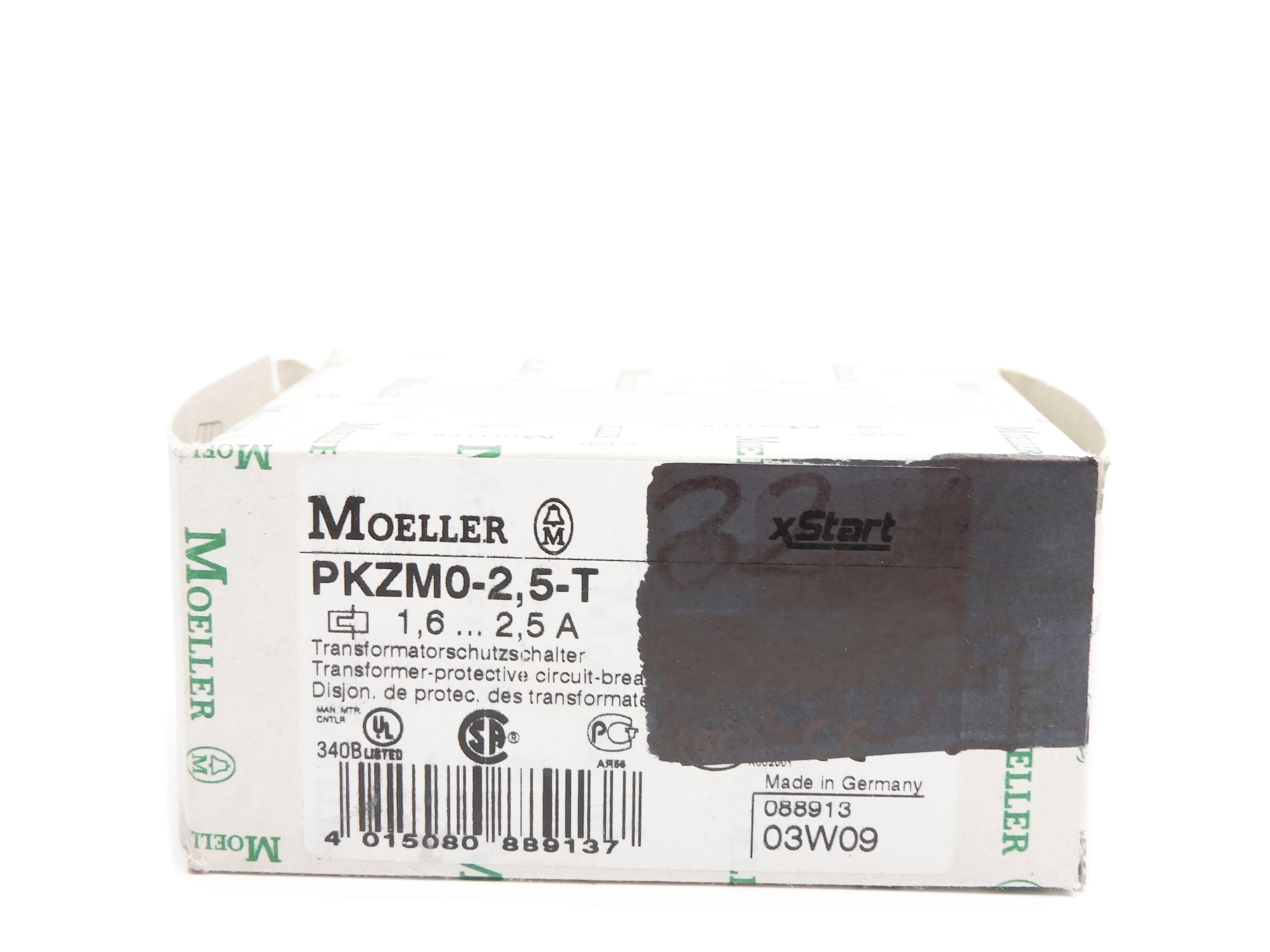 KLOCKNER MOELLER PKZM0-2.5-T 1.6-2.5A 690V NSMP