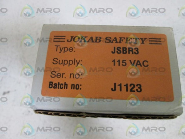 JOKAB 115VAC  SAFETY RELAY JSBR3 NSMP