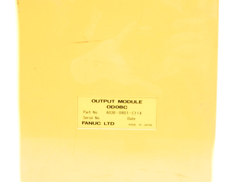 FANUC A03B-0801-C114 OD08C UNMP