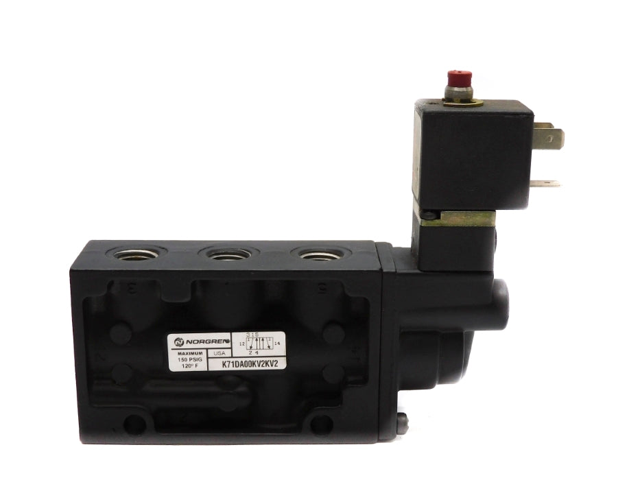 NORGREN K71DA00KV2KV2 110/120V 150PSI (AS PICTURED) UNMP