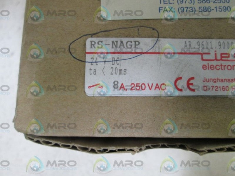 TIESE 24VDC SAFETY RELAY RS-NAGP NSMP