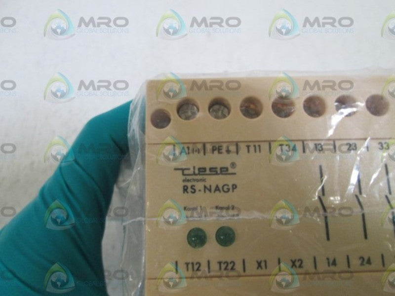 TIESE 24VDC SAFETY RELAY RS-NAGP NSMP