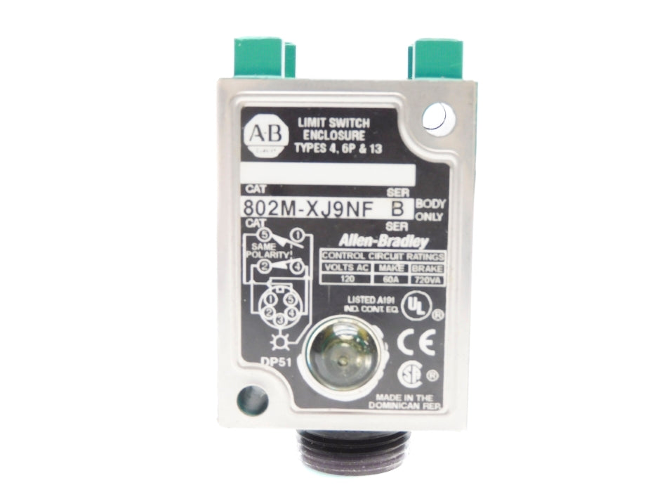 INDUSTRIAL SPARE PART 802M-XJ9NF SER. B UNMP