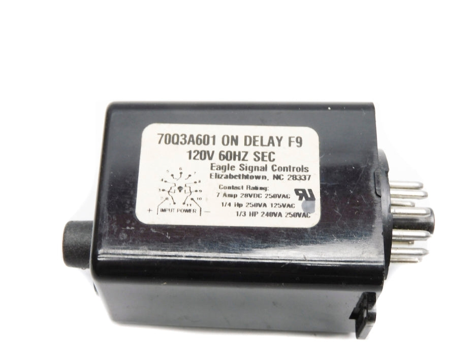EAGLE SIGNAL 70Q3A601 120V 7A 0.05-1.0S UNMP