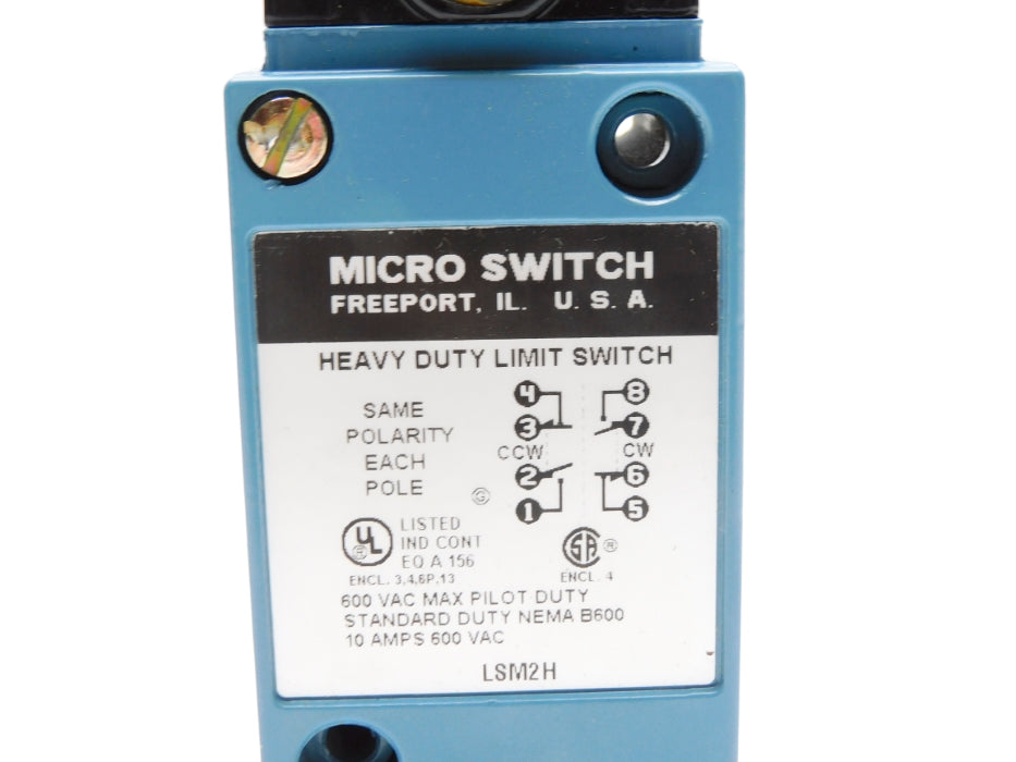 MICRO SWITCH LSM2H NSMP