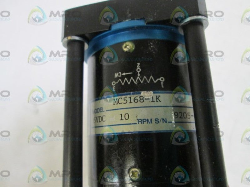 ETI SYSTEMS MC5168-1K 6VDC 10RPM  UNMP