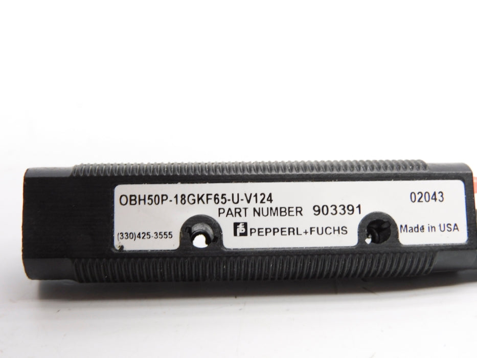 PEPPERL+FUCHS OBH50P-18GKF65-U-V124 903391 UNMP