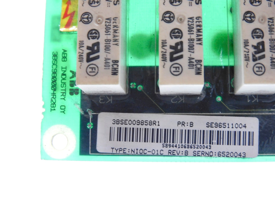 ABB 3BSE009858R1 NIOC-01C REV. B UNMP
