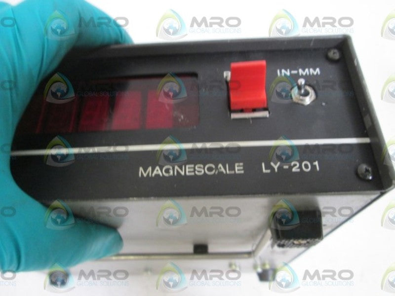 SONY MAGNESCALE DISPLAY LY-201 (NO POWER CORD) UNMP