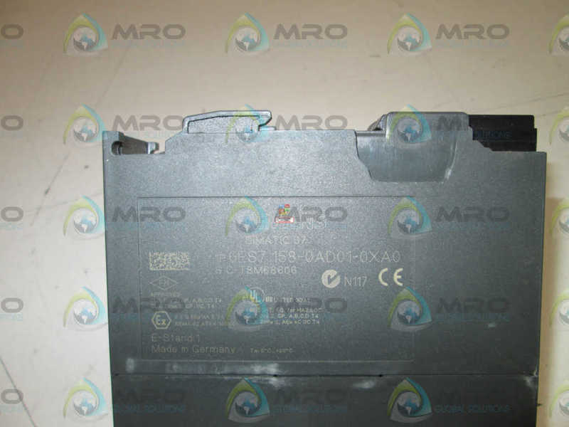SIEMENS 6ES7158-0AD01-0XA0 BUS COUPLING MODULE UNMP