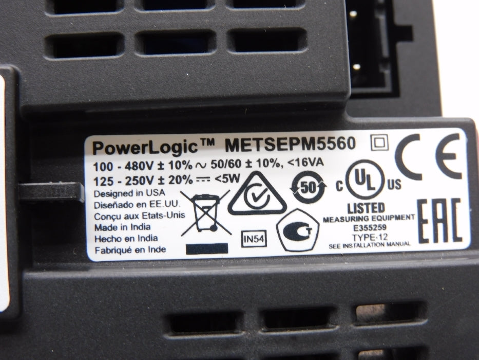 SCHNEIDER ELECTRIC METSEPM5560 100-480V NSMP