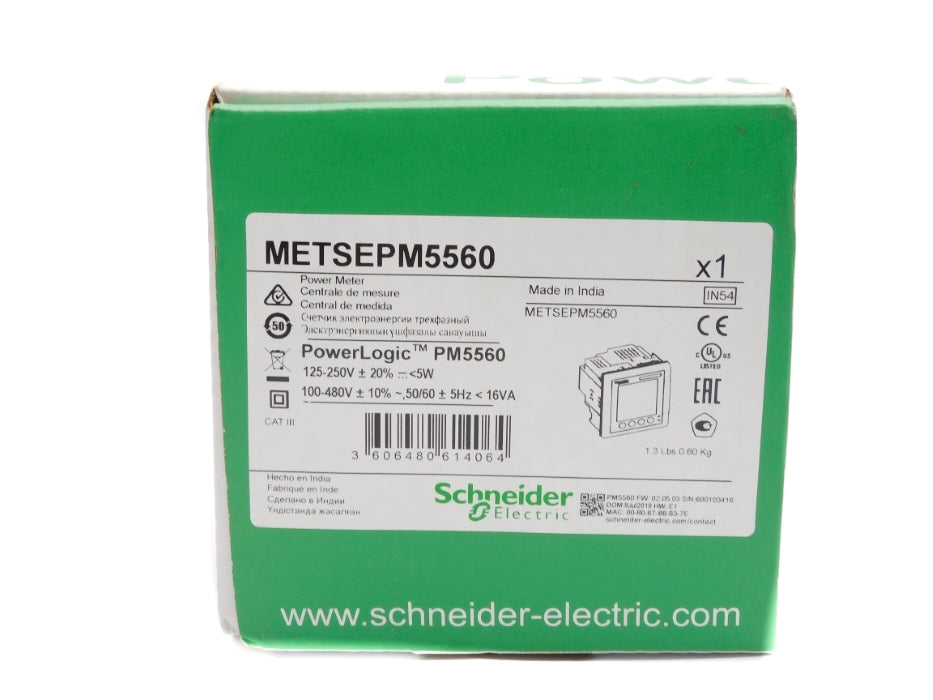 SCHNEIDER ELECTRIC METSEPM5560 100-480V NSMP