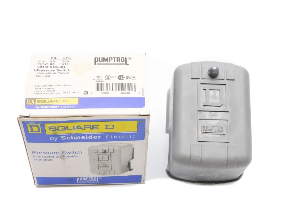 SQUARE D 9013FSG2J24 SER. B 115/230V 40/60PSI NSMP