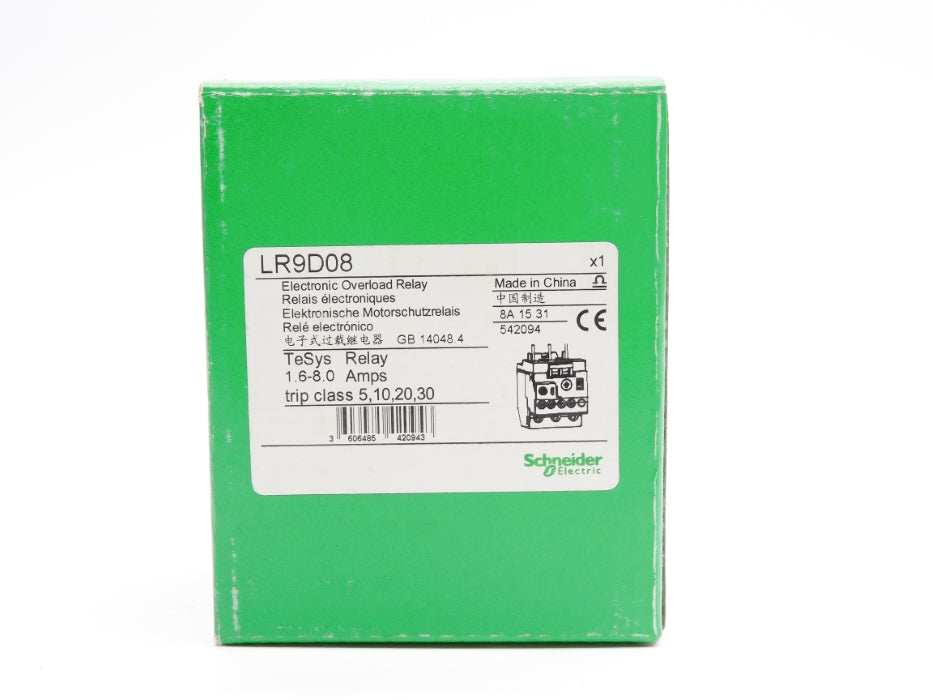 SCHNEIDER ELECTRIC LR9D08 690V 8.0A NSMP