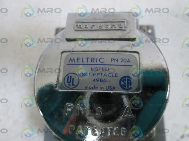 MELTRIC RECEPTACLE PN20A UNMP
