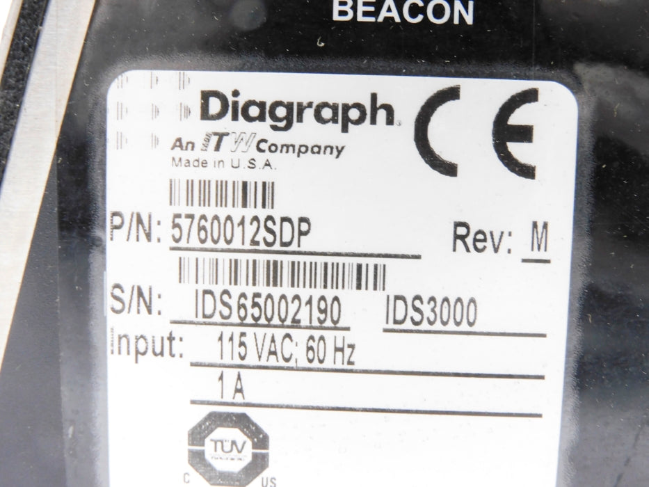 DIAGRAPH 5760012SDP (REPAIRED) UNMP