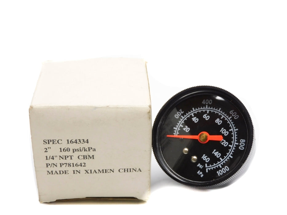 GAUGE P781642 164334 160PSI NSMP