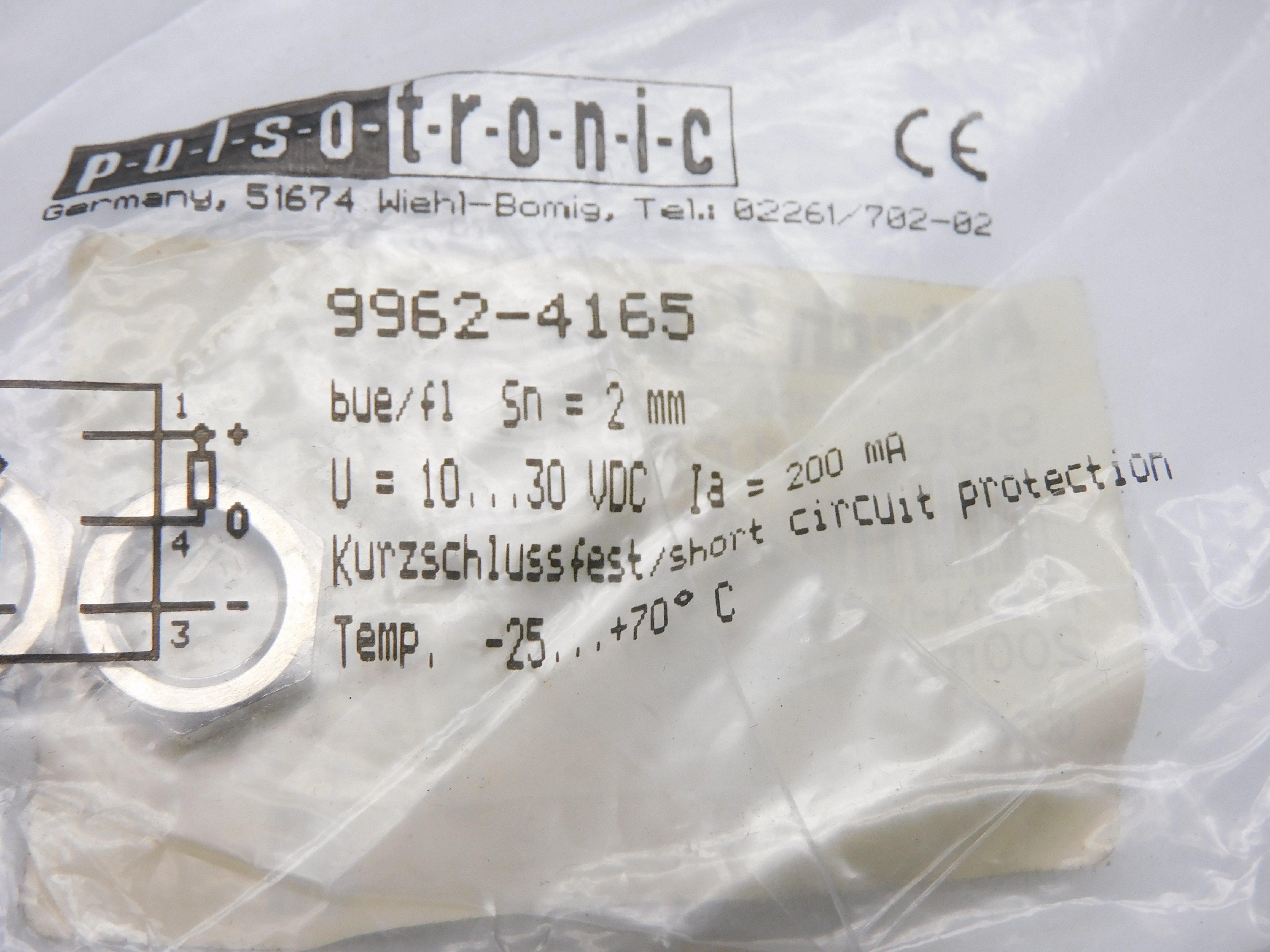 ALTECH ITBN-M12-S2.0-FL-1030VDC 9962-4165 NSMP