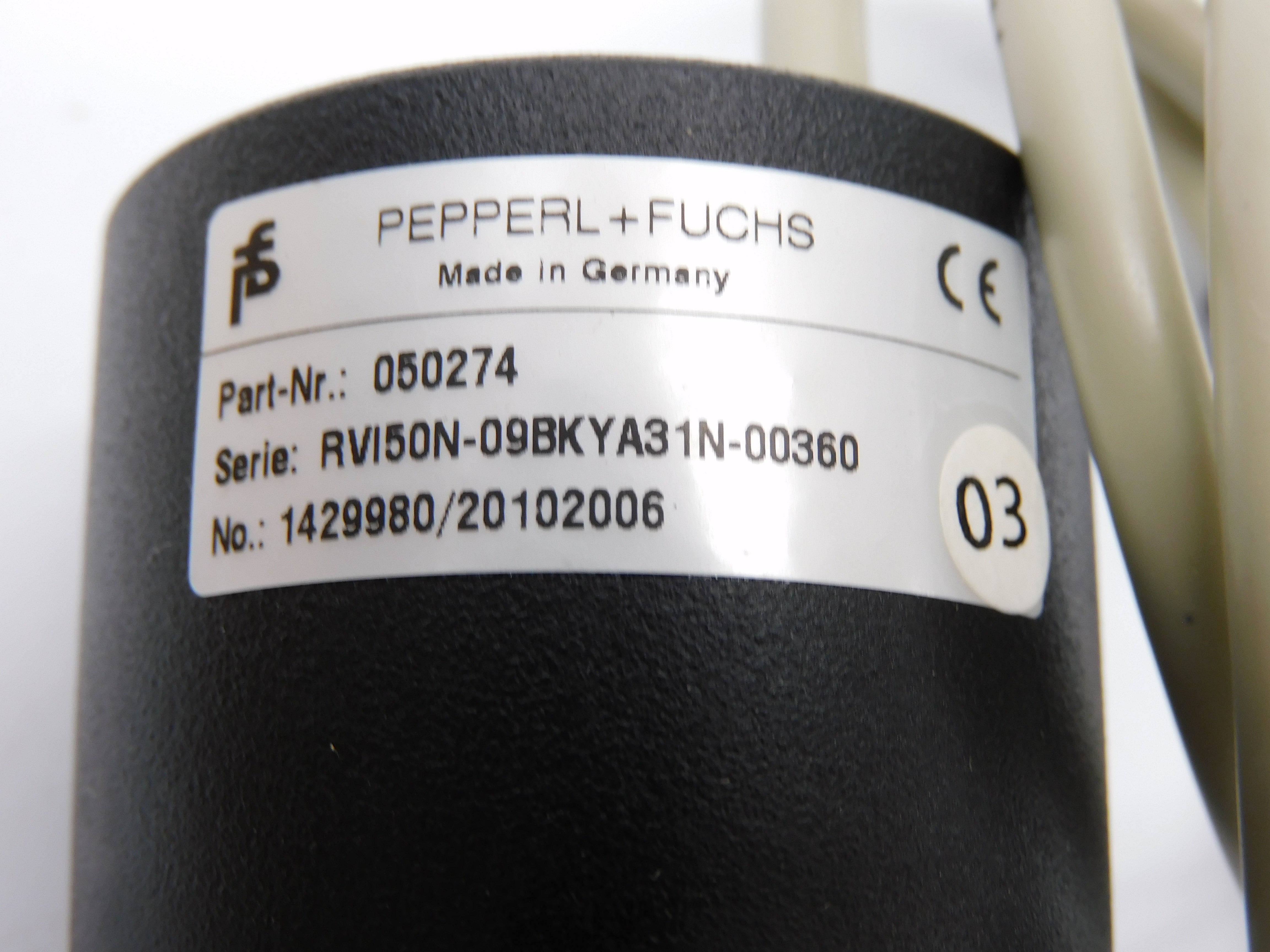 PEPPERL+FUCHS RVI50N-09BKYA31N-00360 050274 NSMP