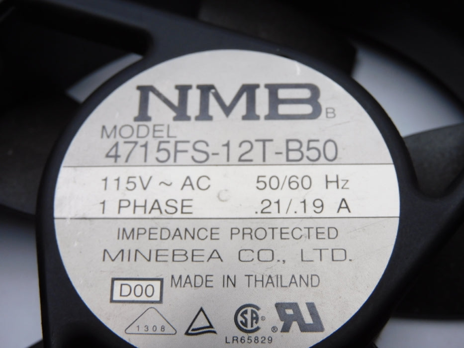 MINEBEA NMB 4715FS-12T-B50 115VAC .21/.19A UNMP