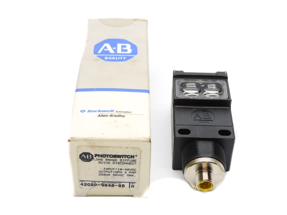 ALLEN BRADLEY 42GRP-9040-QD SER. A 10-40VDC (GY/BL) NSMP