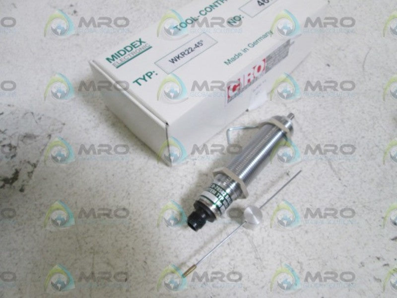 MIDDEX ELECTRONIC SENSOR WKR22-45 DEGREES NO. 467 NSMP