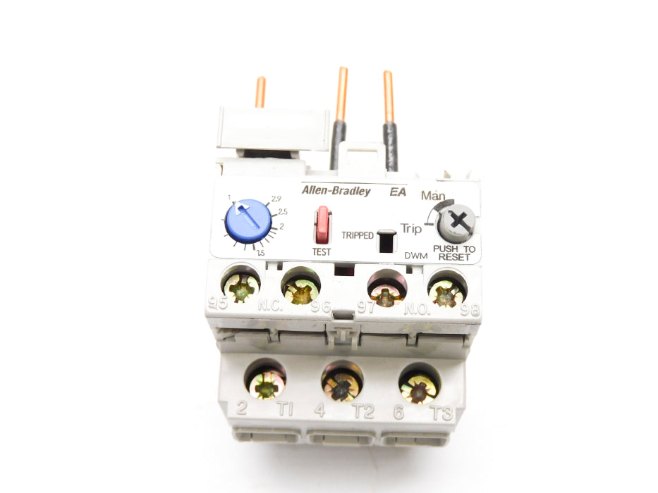 ALLEN BRADLEY 193-EA1DB SER. B 600V 1.0-2.9A NSNP