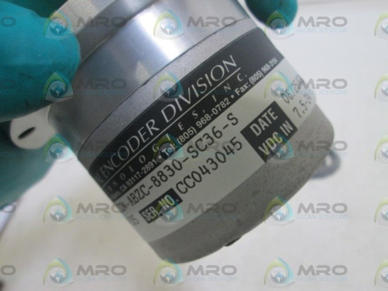 BEI ENCODER E25BB-6R-1024-ABZC-8830-SC36-S  NSNP