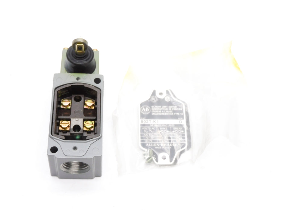 ALLEN BRADLEY 802T-K1 SER. D (WH) NSMP
